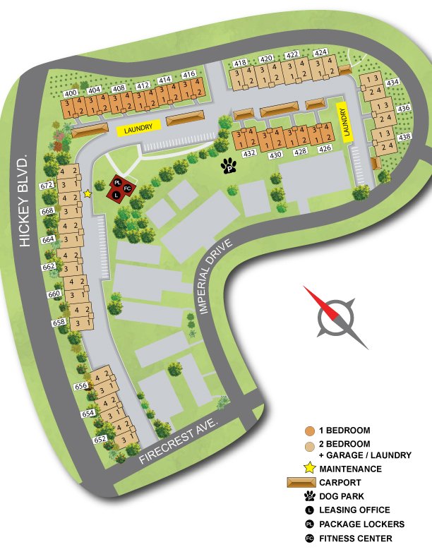 Pacifica Park Apartments | Pacifica, CA | Map